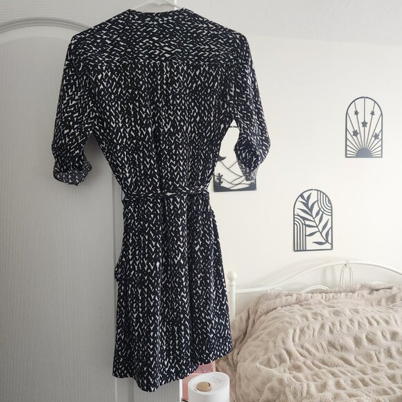 Express Shirt Dress Button Up XS - Picture 7 of 8